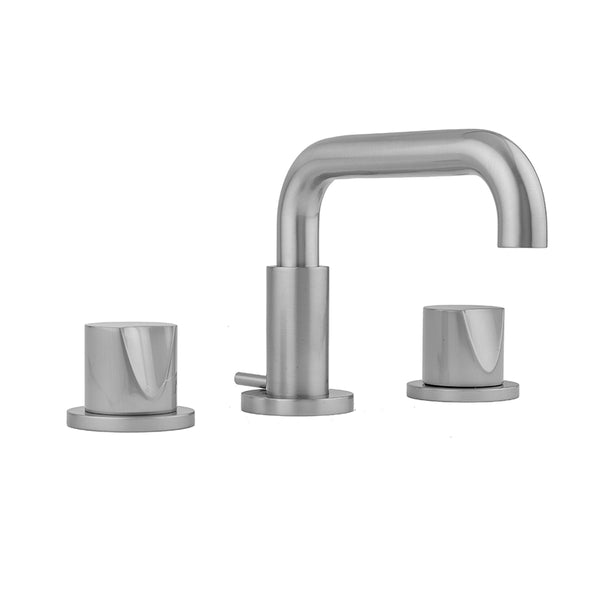 Downtown  Contempo Faucet with Round Escutcheons & Thumb Handles - Stellar Hardware and Bath 