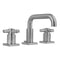 Downtown  Contempo Faucet with Square Escutcheons & Contempo Cross Handles -1.2 GPM - Stellar Hardware and Bath 