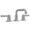 Downtown  Contempo Faucet with Square Escutcheons & High Lever Handles  & Fully Polished & Plated Pop-Up Drain - Stellar Hardware and Bath 