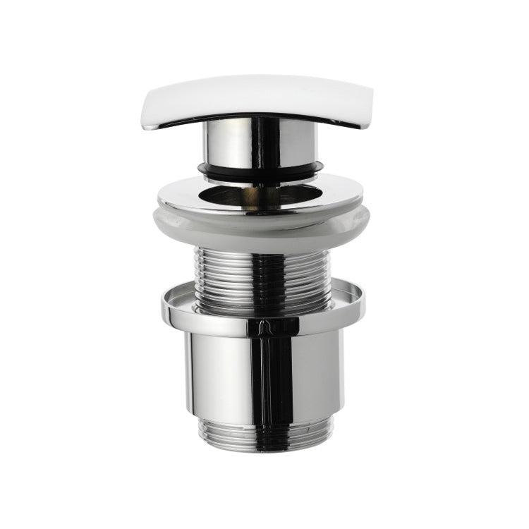 Plumbing Accessories Square Click-Clack Without Overflow In Polished Chrome - Stellar Hardware and Bath 