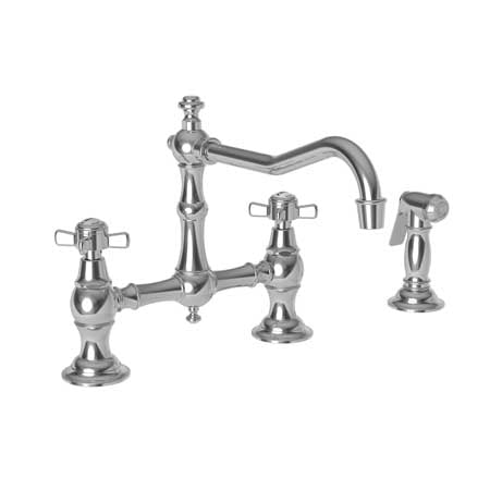 Fairfield - 945-1 Kitchen Bridge Faucet with Side Spray - Stellar Hardware and Bath 