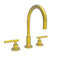 East Linear - 990L Widespread Lavatory Faucet - Stellar Hardware and Bath 