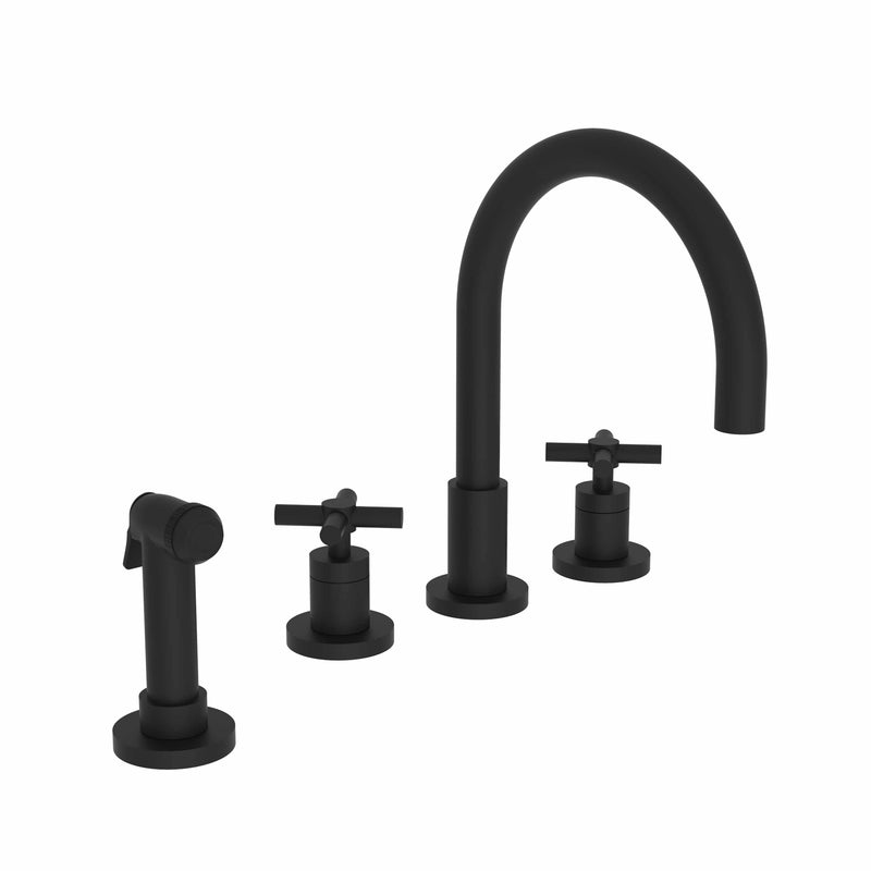 Newport Brass East Linear 9911 Kitchen Faucet with Side Spray - Stellar Hardware and Bath 
