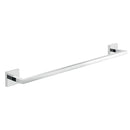 Elba Chrome 20 Inch Wall Mounted Towel Bar - Stellar Hardware and Bath 