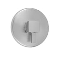 Round Plate With Square Lever Trim For Pressure Balance Valve (J-PBV) - Stellar Hardware and Bath 