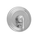 Round Step Plate With Standard Lever Trim For Pressure Balance Valve With Built-in Diverter (J-DIV-PBV) - Stellar Hardware and Bath 