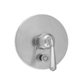 Round Plate With Hex Lever Trim For Pressure Balance Valve With Built-in Diverter (J-DIV-PBV) - Stellar Hardware and Bath 