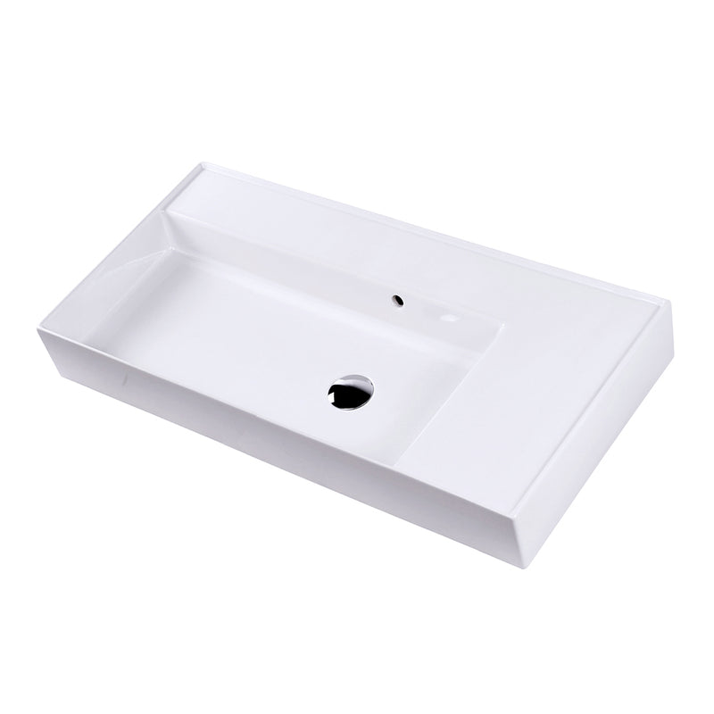 Lacava 5243L-02-001 AQUATRE White - Stellar Hardware and Bath 