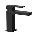 Modern Single Handle Bathroom Faucet in Matte Black - Stellar Hardware and Bath 