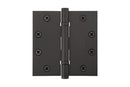 Emtek 94015 Square Corner Heavy Duty Ball Bearing Steel Hinges 4 1/2'' x 4 1/2'' - Stellar Hardware and Bath 