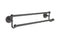 Emtek 26031 Traditional Bar Double Towel Bar 18" - Stellar Hardware and Bath 