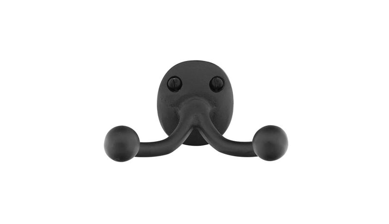Emtek 2306 Sandcast Bronze Double Hook - Stellar Hardware and Bath 