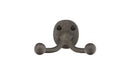 Emtek 2306 Sandcast Bronze Double Hook - Stellar Hardware and Bath 