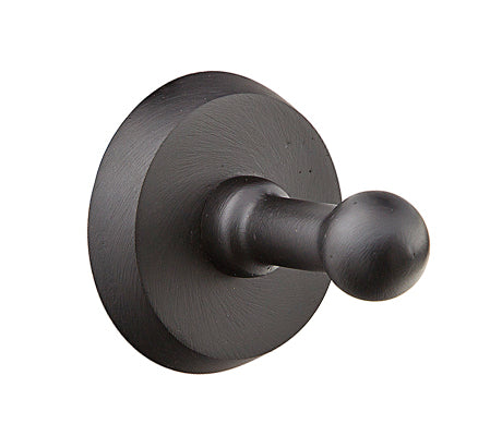 Emtek 2308 Sandcast Bronze Single Hook with Rosette - Stellar Hardware and Bath 