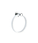 Emtek 2801 Modern Bar Towel Ring - Stellar Hardware and Bath 