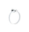 Emtek 2801 Modern Bar Towel Ring - Stellar Hardware and Bath 