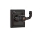 Emtek 2609 Traditional Bar Double Hook with Rosette - Stellar Hardware and Bath 