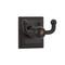 Emtek 2609 Traditional Bar Double Hook with Rosette - Stellar Hardware and Bath 