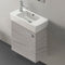 18 Inch Vanity Cabinet With Fitted Sink - Stellar Hardware and Bath 