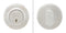 Inox CD110B6-10B Round Single Cylinder Deadbolt, 2-1/2" Dia, 2-3/8" Backset, Oil Rubbed Bronze - Stellar Hardware and Bath 