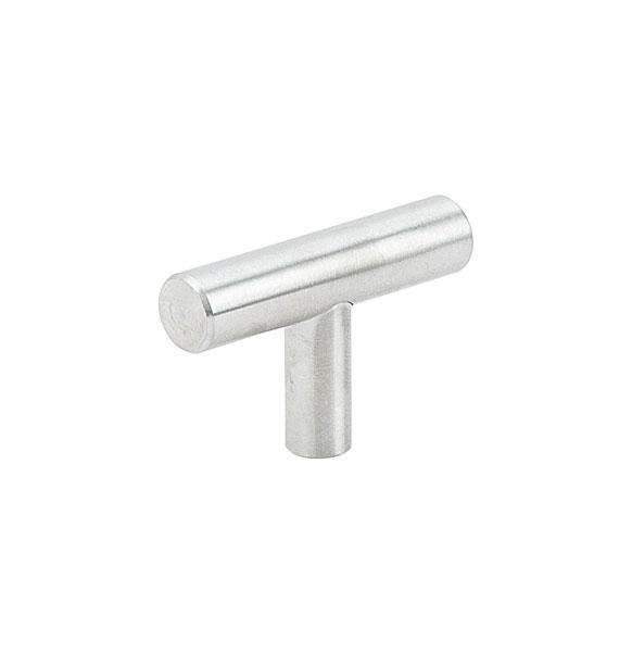 Emtek S62001SS Stainless Steel Bar Cabinet Knob 2" - Stellar Hardware and Bath 