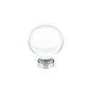 Emtek 86394 Bristol Crystal Cabinet Knob 1'' - Stellar Hardware and Bath 