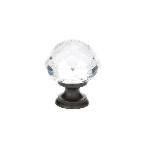 Emtek 86209 Diamond Crystal Cabinet Knob 1 3/4'' - Stellar Hardware and Bath 