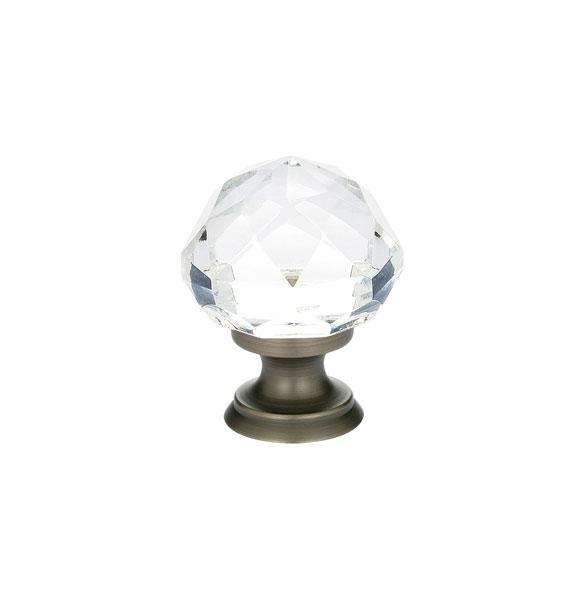 Emtek 86209 Diamond Crystal Cabinet Knob 1 3/4'' - Stellar Hardware and Bath 