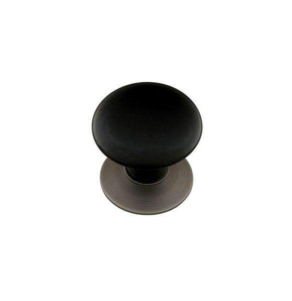 Emtek 86001  Porcelain Knob w/ Base 1 3/8'' - Stellar Hardware and Bath 