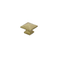 Emtek 86038 Square Dimpled Cabinet Knobs 1'' - Stellar Hardware and Bath 