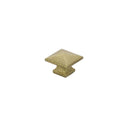 Emtek 86038 Square Dimpled Cabinet Knobs 1'' - Stellar Hardware and Bath 