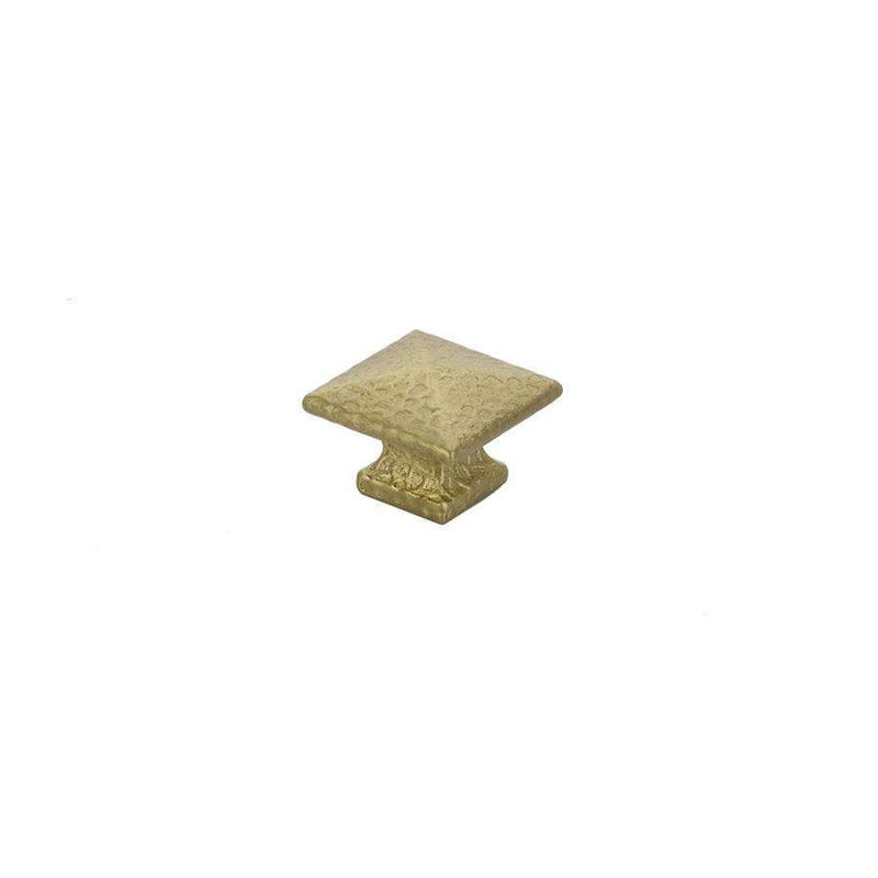 Emtek 86038 Square Dimpled Cabinet Knobs 1'' - Stellar Hardware and Bath 