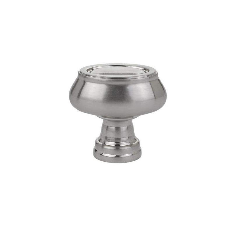 Emtek 86305 Geometric Oval Cabinet Knobs 1 1/2'' - Stellar Hardware and Bath 
