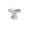 Emtek 86295 Geometric Square Cabinet Knobs 1 1/4'' - Stellar Hardware and Bath 