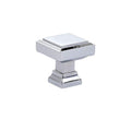Emtek 86295 Geometric Square Cabinet Knobs 1 1/4'' - Stellar Hardware and Bath 