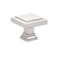 Emtek 86296 Geometric Square Cabinet Knobs 1 5/8'' - Stellar Hardware and Bath 