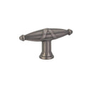 Emtek 86280 Ribbon & Reed Finger Cabinet Knobs 3'' - Stellar Hardware and Bath 