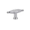 Emtek 86280 Ribbon & Reed Finger Cabinet Knobs 3'' - Stellar Hardware and Bath 