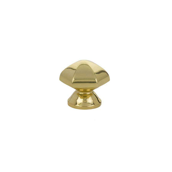 Emtek 86119 Hexagon Cabinet Knobs 1 1/8'' - Stellar Hardware and Bath 