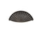 Emtek 86233  Tuscany Bronze Fluted Bin Pull 4" - Stellar Hardware and Bath 