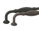 Emtek 86220 Tuscany Bronze Fluted Fixed Pull 4" - Stellar Hardware and Bath 