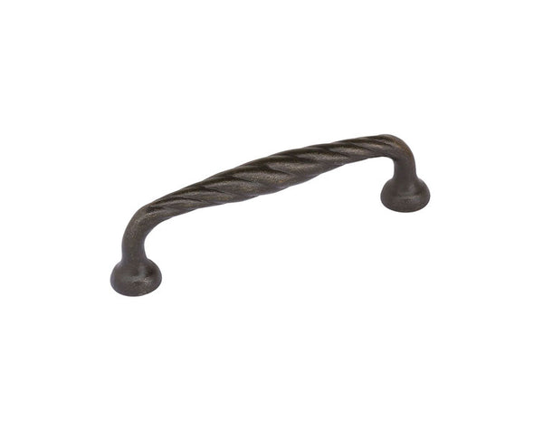 Emtek 86103 Tuscany Bronze Twist Pull 3" - Stellar Hardware and Bath 
