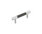 Emtek 86377 Carbon Fiber Cabinet Bar Pull 3 1/2'' - Stellar Hardware and Bath 
