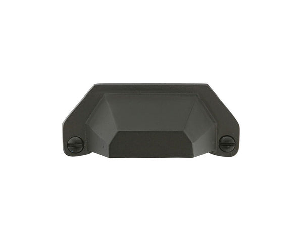 Emtek 86051 Sandcast Bronze Bin Pull 3" - Stellar Hardware and Bath 
