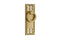 Emtek 86042 Hammered Vertical Ring Cabinet Pull 1-1/4"W x 3-1/2"H - Stellar Hardware and Bath 