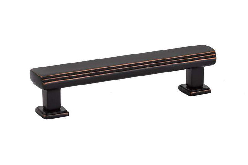 Emtek 86423 Art Deco Cabinet Pulls 4'' - Stellar Hardware and Bath 