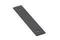 Emtek 86435 Art Deco Rectangular Backplate for Pull" - Stellar Hardware and Bath 