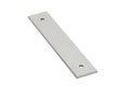 Emtek 86435 Art Deco Rectangular Backplate for Pull" - Stellar Hardware and Bath 