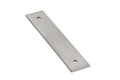 Emtek 86435 Art Deco Rectangular Backplate for Pull" - Stellar Hardware and Bath 