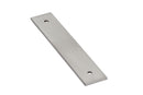 Emtek 86435 Art Deco Rectangular Backplate for Pull" - Stellar Hardware and Bath 